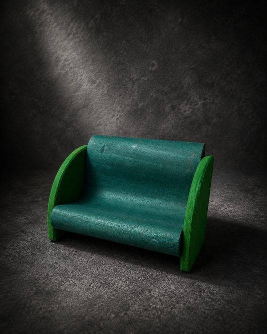 sofa, green