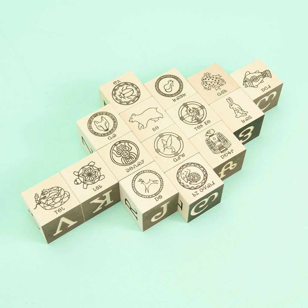 Cherokee ABC Blocks