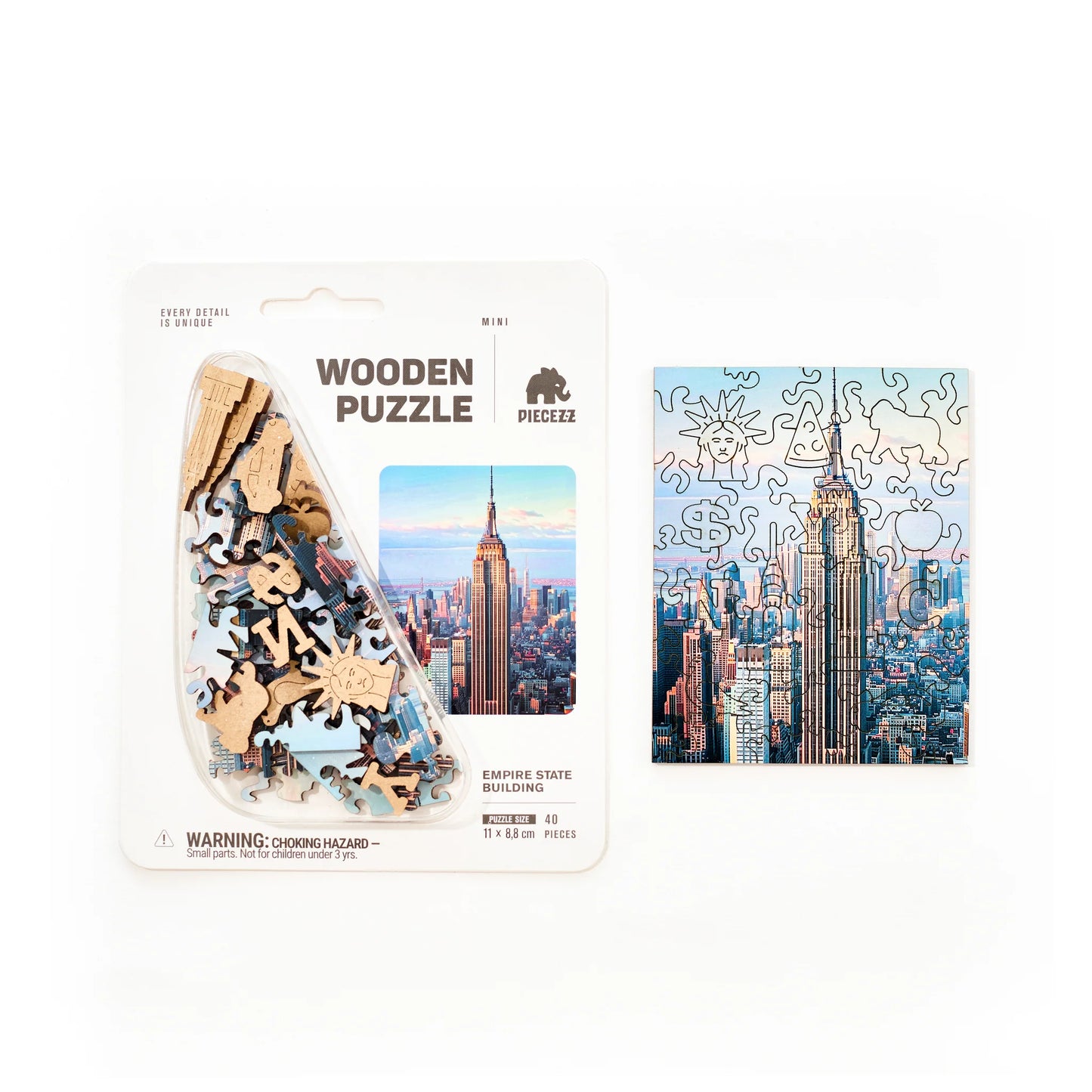 Pocket Size 40 pcs Puzzle