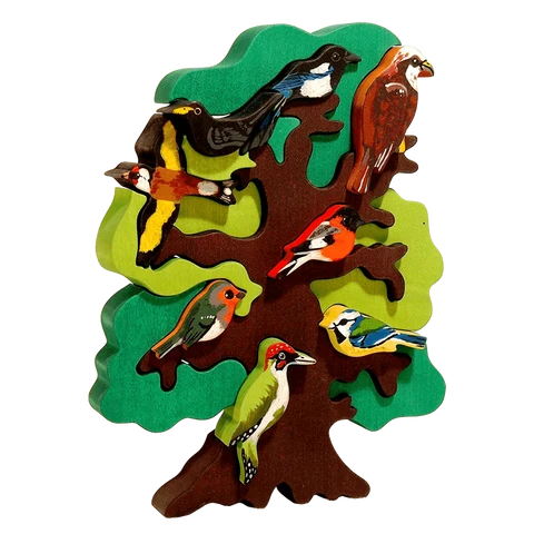 European Bird Tree Puzzle