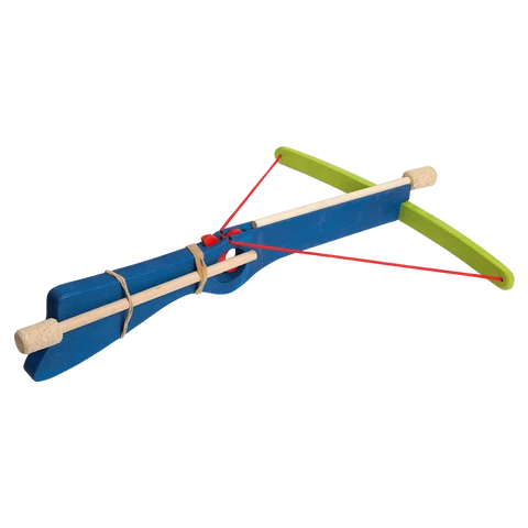 Wooden Crossbow Small - blue
