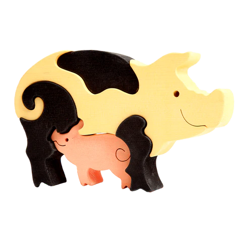 Pig Family Puzzle