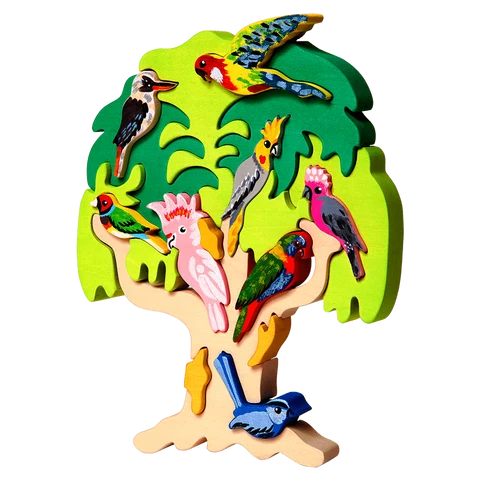 Australian Bird Tree Puzzle