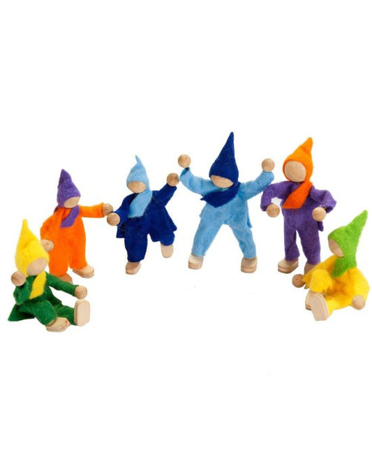 Felt Elf family, 6 pck