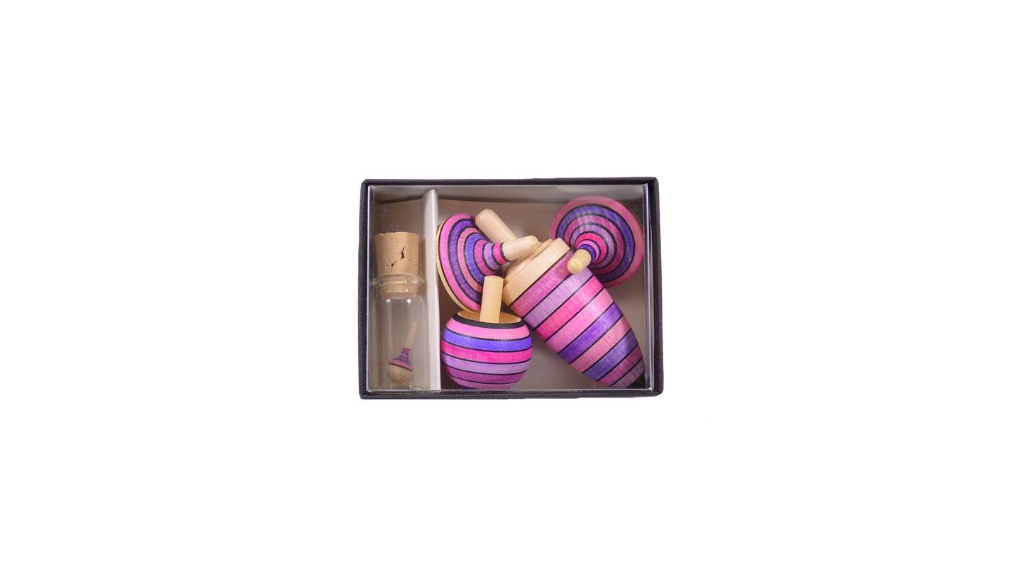 Spinning toy learning set -lilac