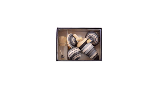 Spinning top learning set -graphite