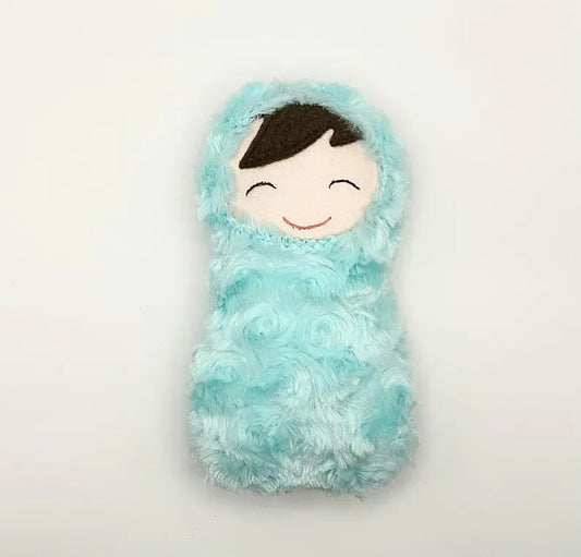 Blue Mini Doll
