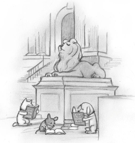 Library Lion
