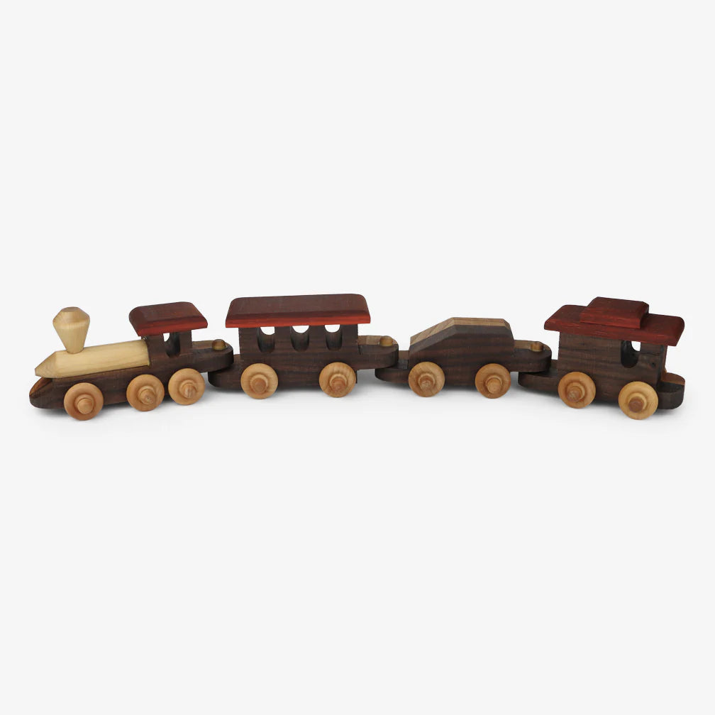 Mini Wooden Train Set (Baldwin)