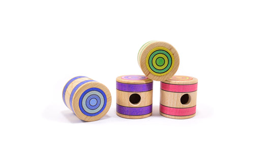 Around the corner peeker (4 diff) spinning top