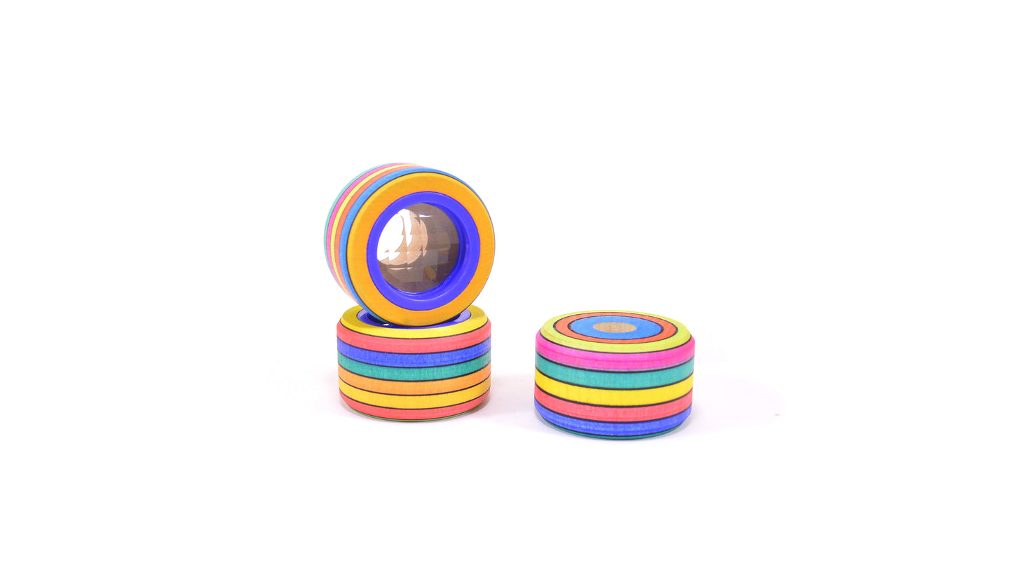 Compound eye striped