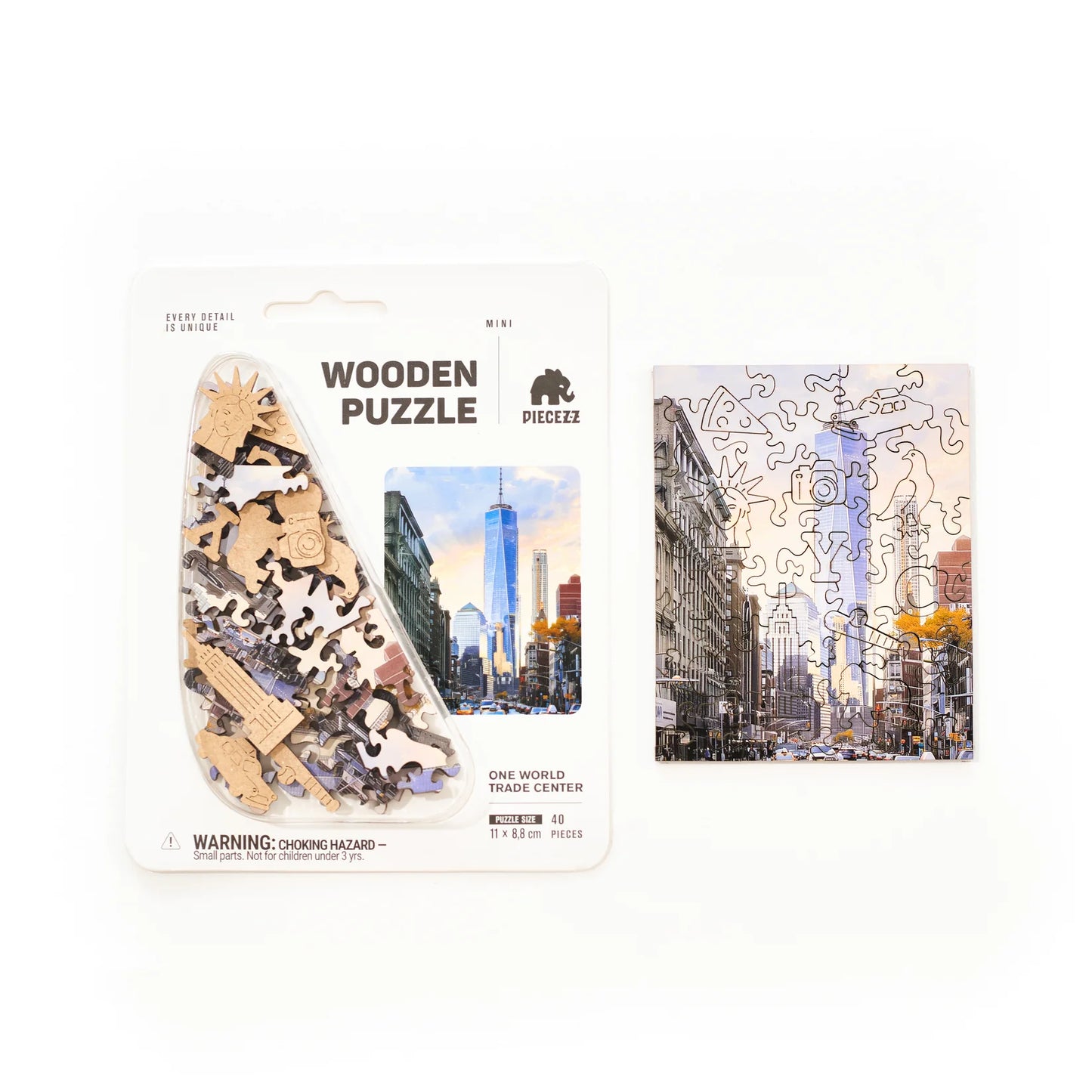 Pocket Size 40 pcs Puzzle