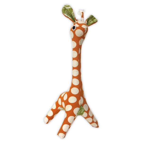 Spice Patchwork Baby Giraffe