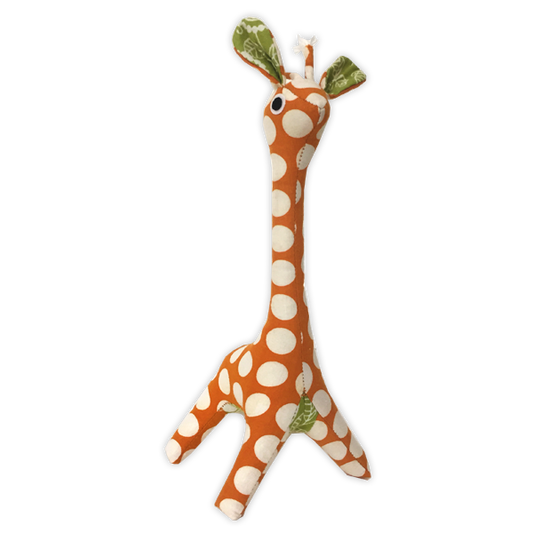Spice Patchwork Baby Giraffe