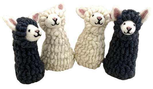 Sheep Finger Puppets/4pc