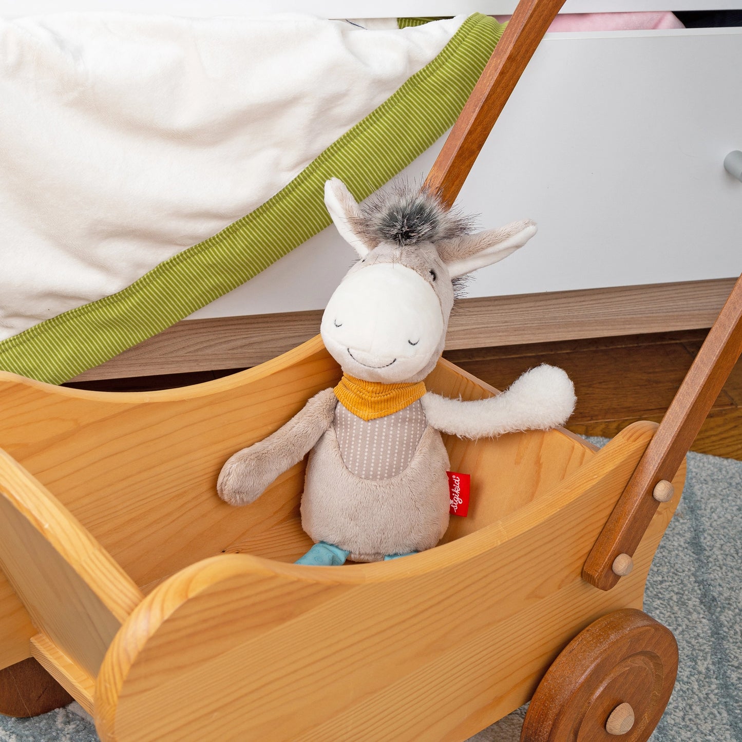 Patchwork Donkey Plush Toy