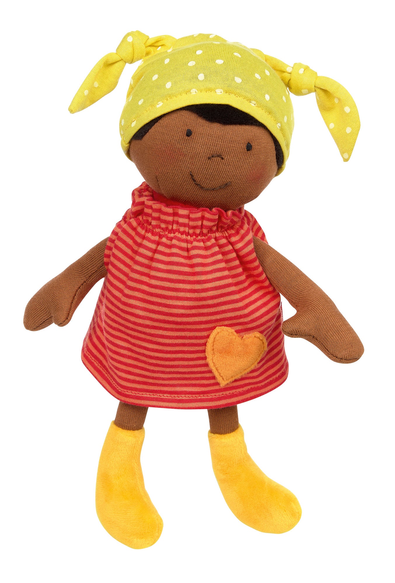 Plush Doll with Pink Outfit