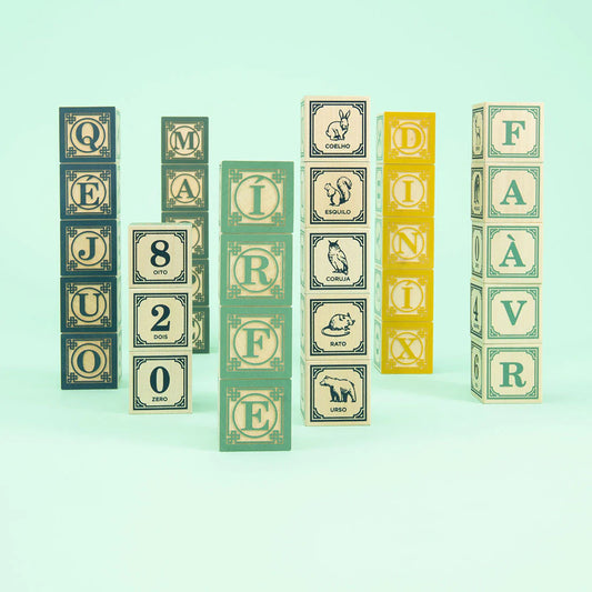 Portugese ABC Blocks