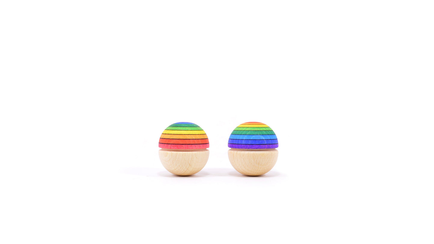 Wiggle ball, rainbow