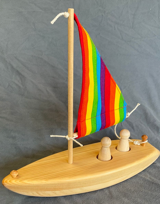 Sailboat,Rainbow