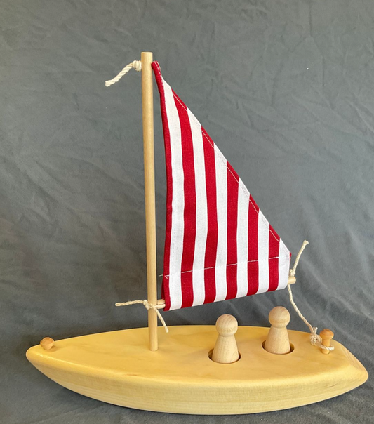 Sailboat,Red/W
