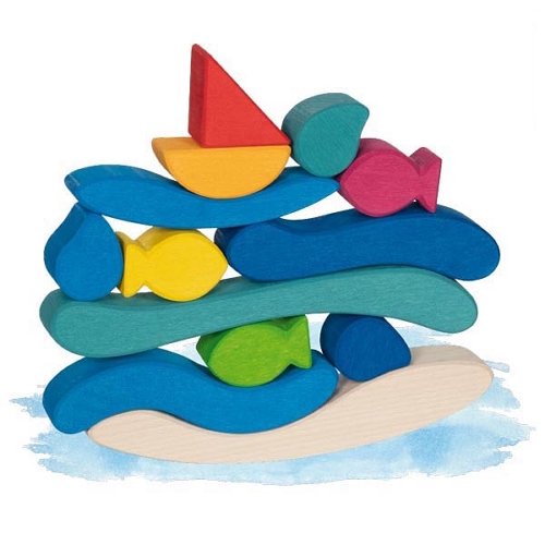 Stacking game - Water world