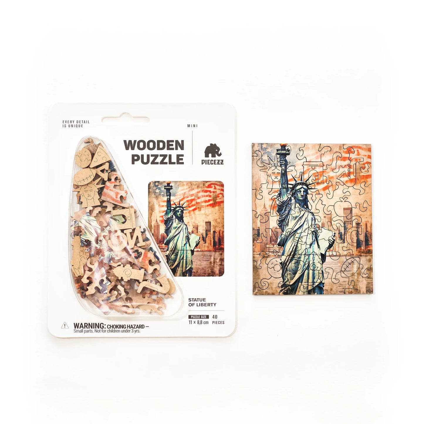 Pocket Size 40 pcs Puzzle