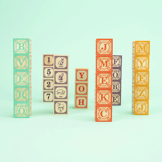 Swedish ABC Blocks