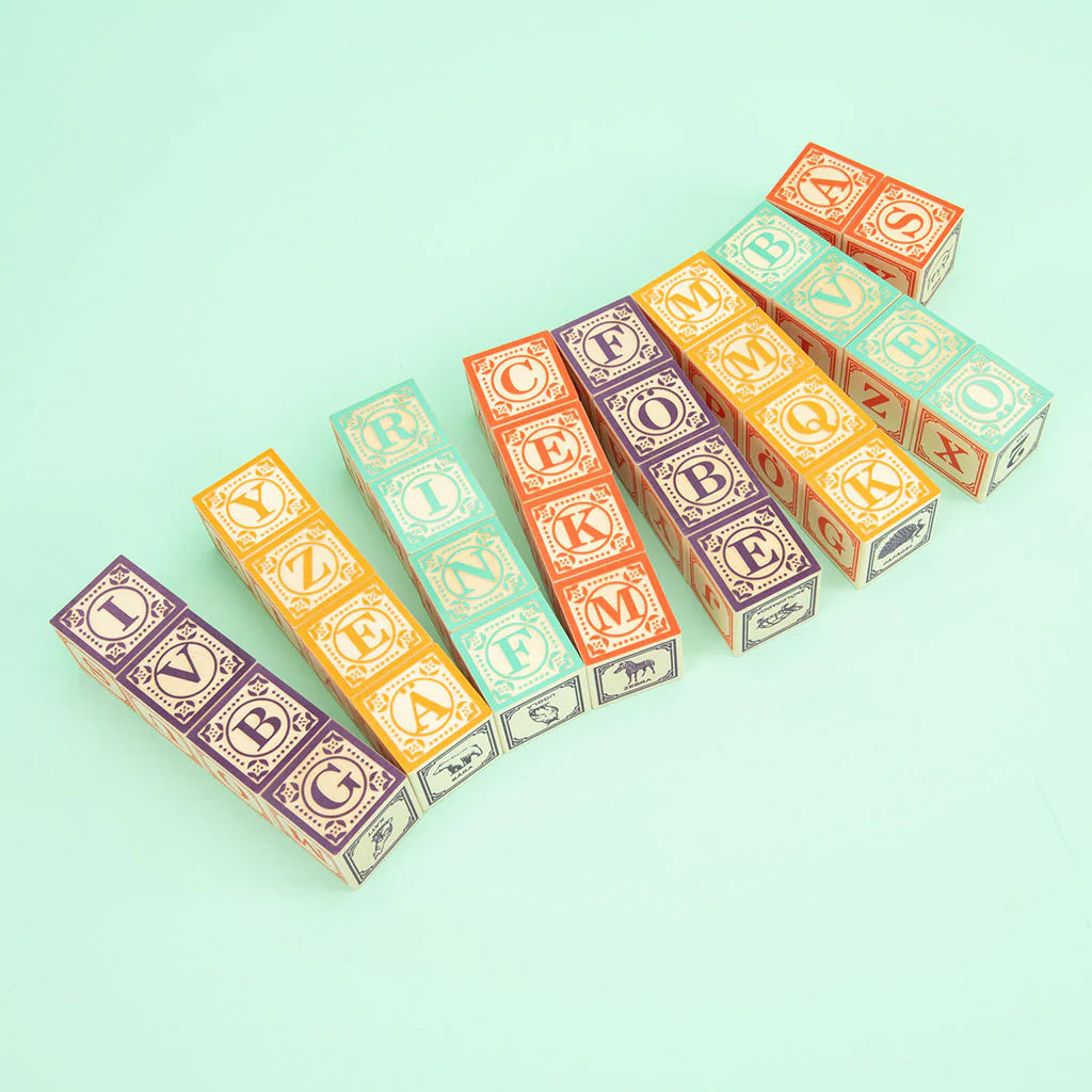 Swedish ABC Blocks