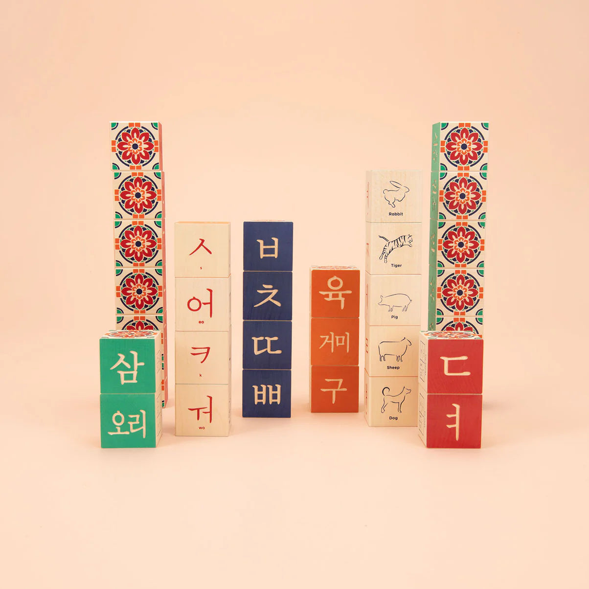 Korean ABC Blocks