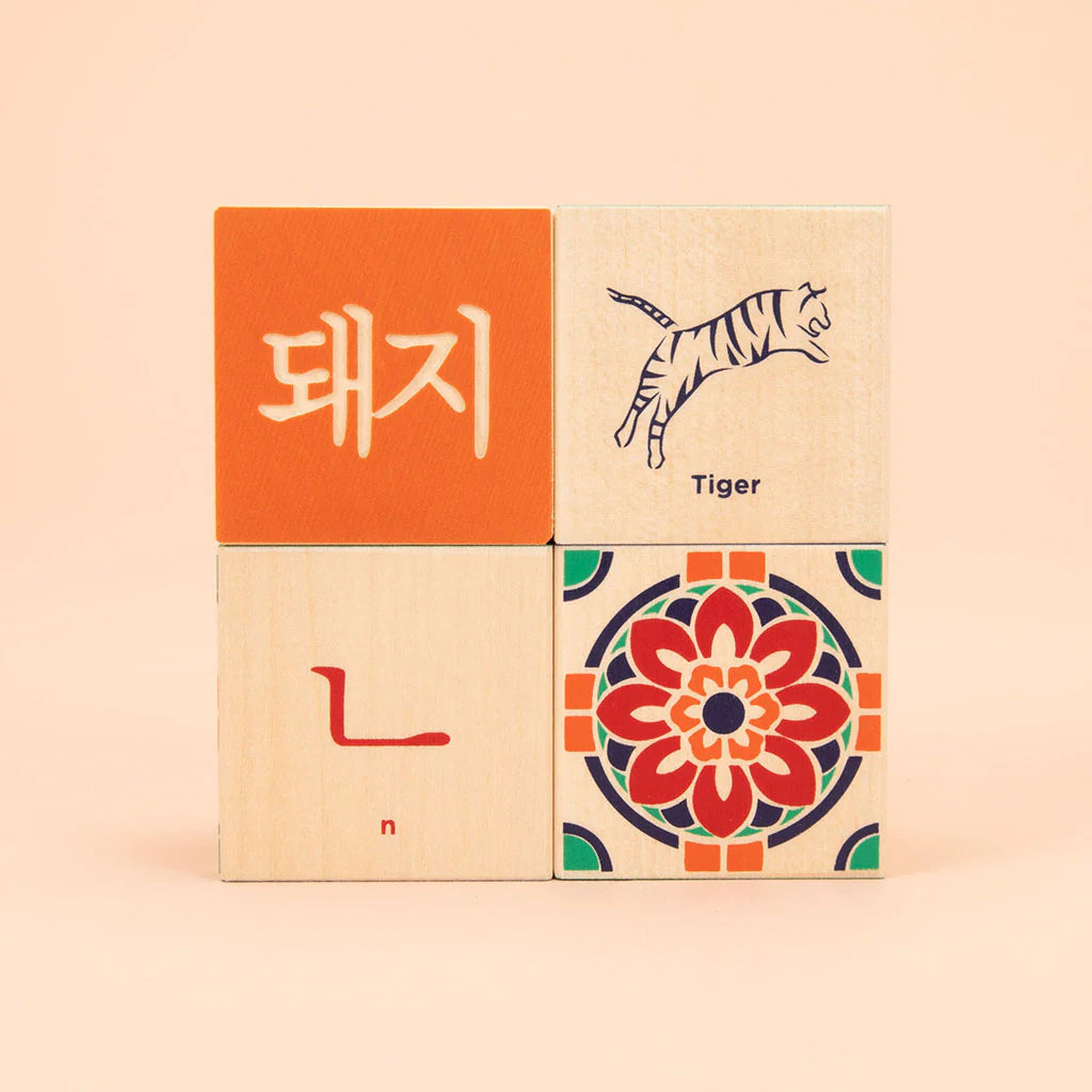 Korean ABC Blocks