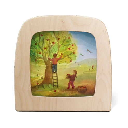 Vogel Geluk silhouette - Apple Tree