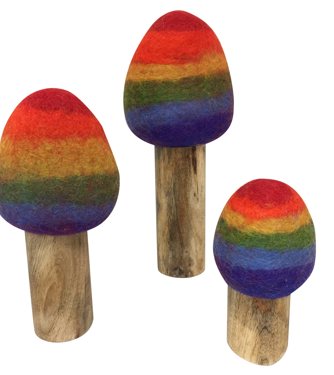 Rainbow Trees/3pc