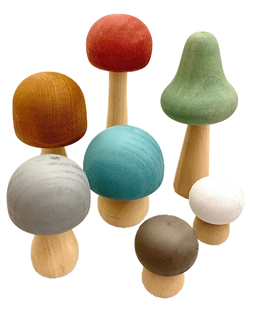 Earth Mushrooms/7pc
