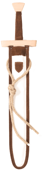 WS123 Swordset sheath White-Rbrown