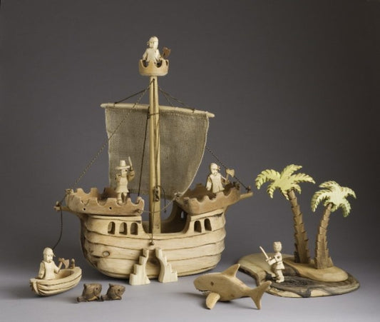 pirate ship, large