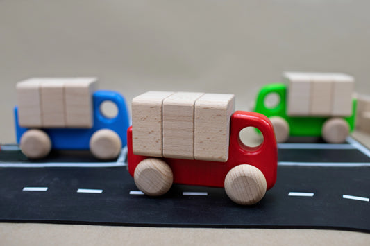 Car with Blocks