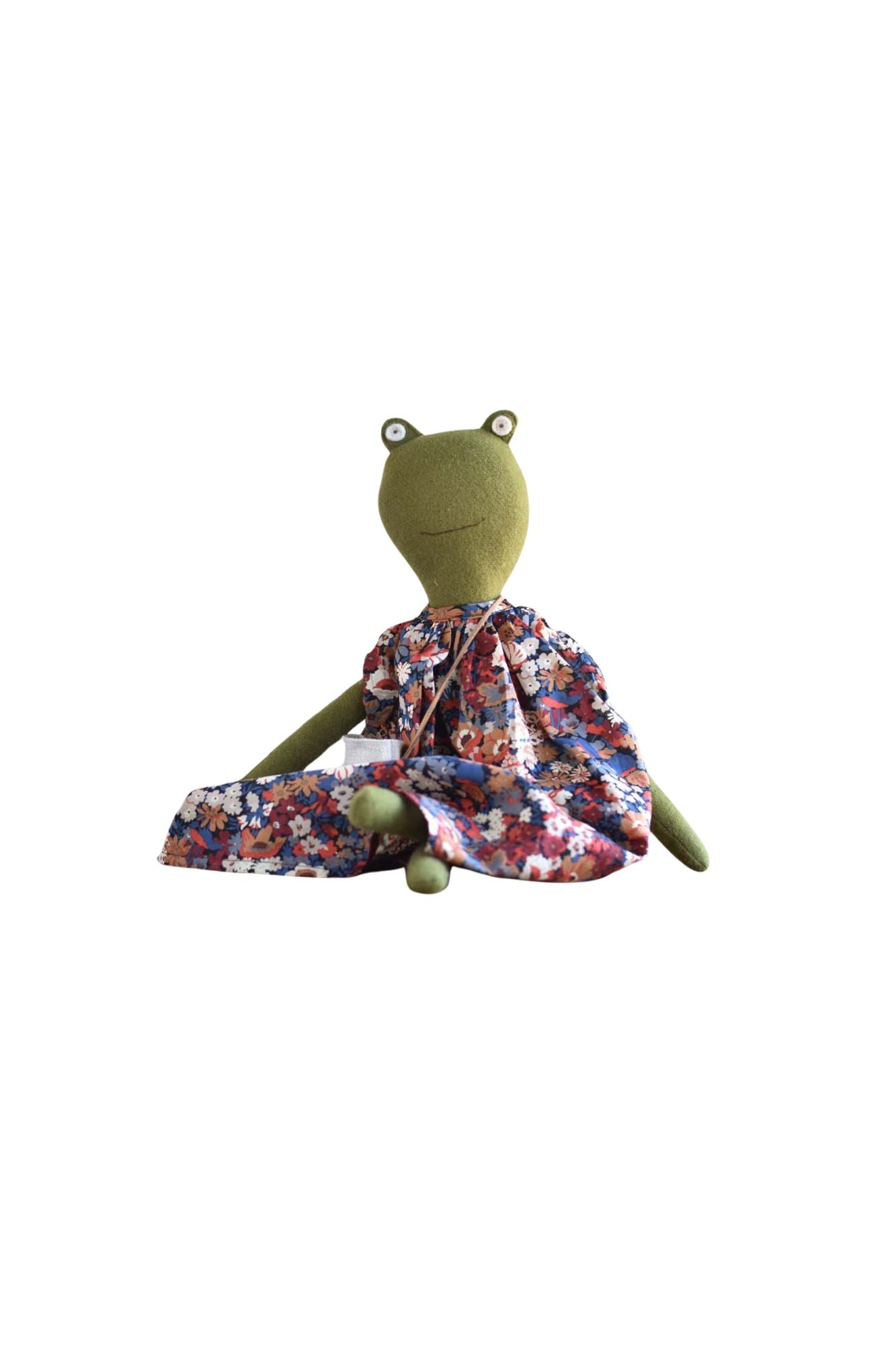 Heirloom Wool Doll in Canyon Liberty Dress