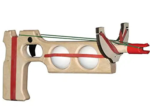 Ping Pong Ball Shooter (2-ball) & Single Shot RB Gun GREEN