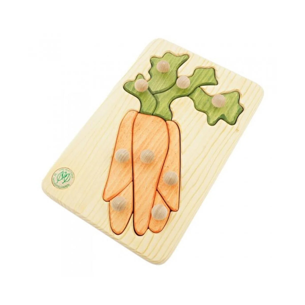 Wooden Puzzle Carrot