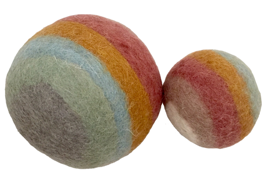 Earth Rainbow Balls/2pc