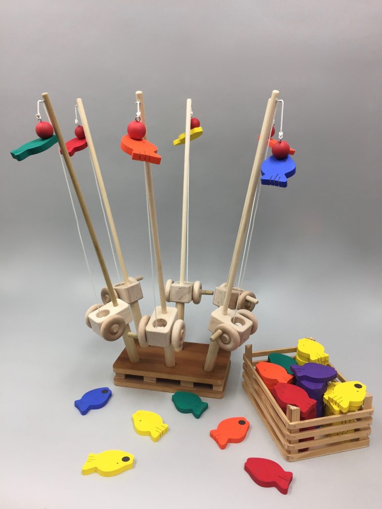 Fishing Pole w/ Magnetic fish