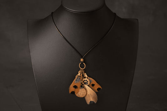 Kapoeta Feather Necklace Denis Mathews Paws
