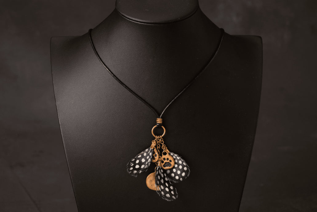 Kapoeta Feather Necklace Denis Mathews Paws