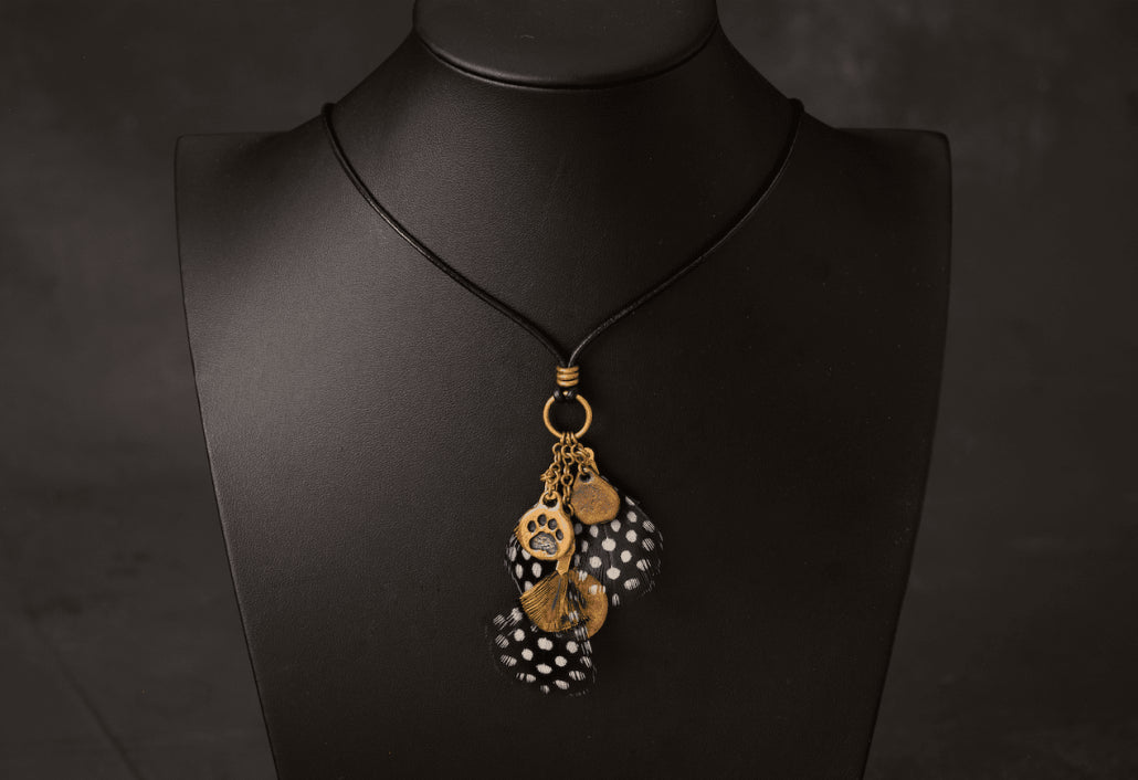Kapoeta Feather Necklace Denis Mathews Paws