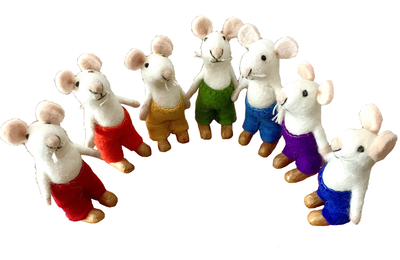 Rainbow Mice/1 pc