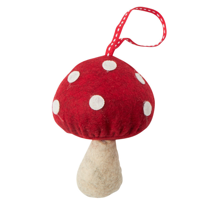 mushroom ornament
