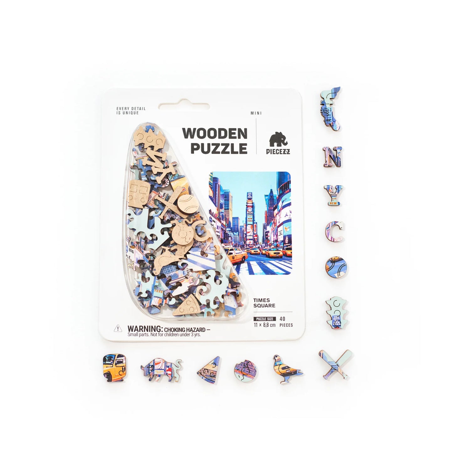 Pocket Size 40 pcs Puzzle
