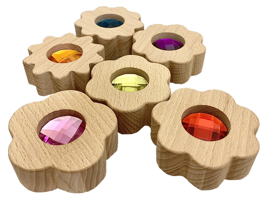 Gem Flowers/6pc