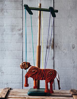 Siberian Tiger Marionette